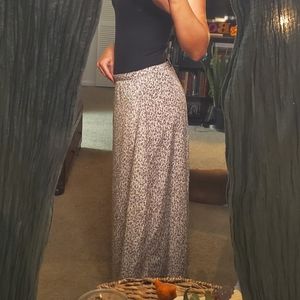 Vintage lilac maxi skirt